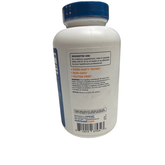 Nutricost Alpha Lipoic Acid - 600mg Per Serving - 240 Capsules 10/27 EXP - Picture 3 of 4